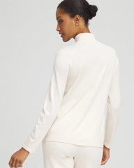 Chico's Discount - Ella Embellished Mockneck Sweater