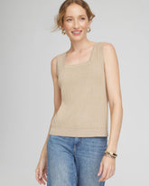 Chico's Sale - Rib Stitch Pullover Tank