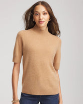 Chico's On Sale - Cashmere Elbow-Sleeve Sweater