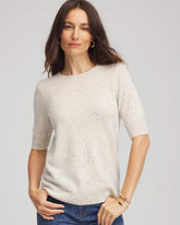 Chico's Discount - Crewneck Cashmere Pullover Sweater