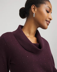 Chico's Sale - Zenergy® Luxe Diamante Cowlneck Tunic