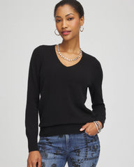 Chico's On Sale - Relaxed V-Neck Cashmere Sweater