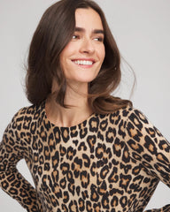 Chico's Outlet - Cashmere Animal Long-Sleeve Pullover Sweater