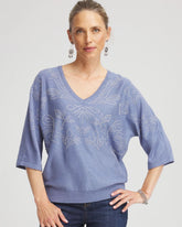 Chico's Discount - Dolman V-Neck Sweater