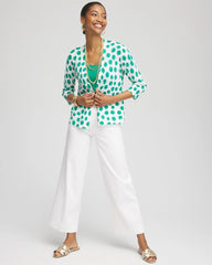 Chico's For Sale - Polka-Dot Summer Romance Short Cardigan