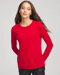 Chico's Outlet - Crewneck Cashmere Pullover Sweater