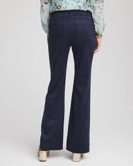 Chico's Online - Faux Suede Bootcut Ankle Pants