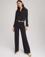 Chico's Sale - Five-Pocket Wide-Leg Ponte Pants