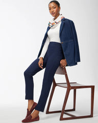 Chico's US - Bi-Stretch Front Seam Slit Ankle Pants