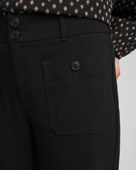 Chico's Emme Four Pocket Straight Cropped Pants