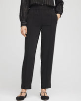 Chico's Sale - Crepe Side-Zip Tapered Ankle Pants