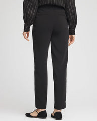 Chico's Sale - Crepe Side-Zip Tapered Ankle Pants
