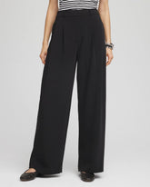 Chico's On Sale - Crepe Pleated Relaxed Pants