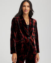Chico's / Velvet Printed Blazer
