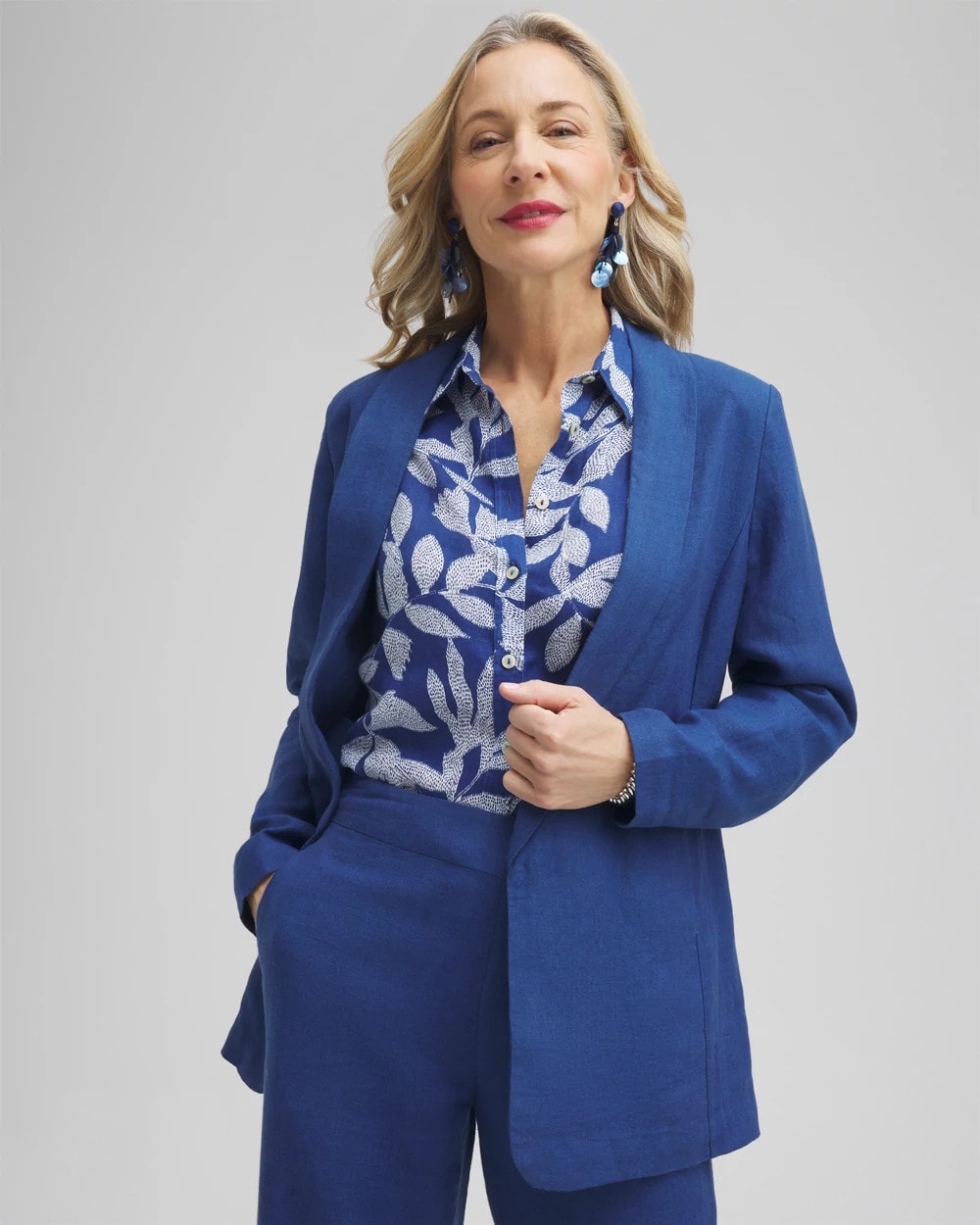 Chico's / Linen Blazer