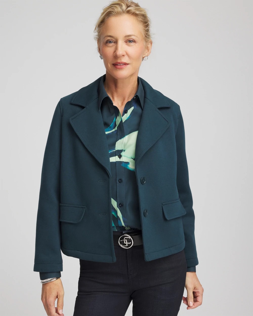 Chico's On Sale - Plush Knit Blazer