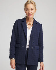 Chico's Sale - Textured Single-Breasted Knit Blazer
