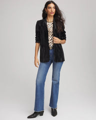 Chico's On Sale - Velvet Shawl Collar Blazer