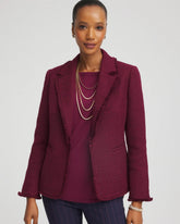 Chico's For Sale - Tweed Fringe Blazer
