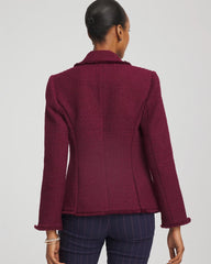 Chico's For Sale - Tweed Fringe Blazer