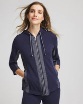 Chico's Outlet - Zenergy® French Terry & Chambray Jacket