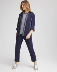 Chico's Outlet - Zenergy® French Terry & Chambray Jacket