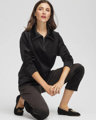 Chico's Sale - Zenergy® Velour Pullover