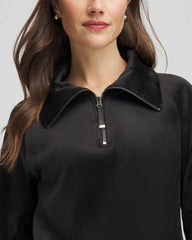 Chico's Sale - Zenergy® Velour Pullover