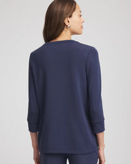 Chico's Sale - Zenergy® Satin-Trim Tunic