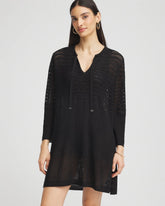 Chico's / Chico's Tie-Front Beach Swimsuit Cover-Up