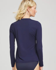 Chico's Outlet - Gottex Long-Sleeve Swim Shirt