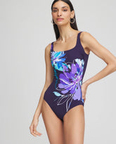 Chico's Discount - Gottex Water Square-Neck One-Piece Swimsuit