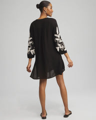 Chico's Discount - Embroidered Coverup Dress
