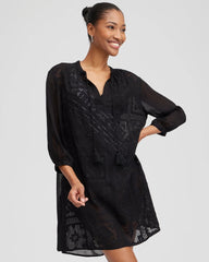 Chico's Sale - Embroidered Swim Dress Coverup