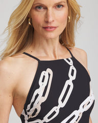 Chico's Outlet - Gottex High Neck Halter Top Swimsuit