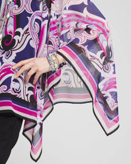 Chico's Sale - Travelers™ Paisley Chiffon Layered Top
