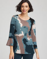 Chico's Outlet - Travelers™ Crystal Flounce Sleeve Tunic