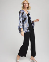 Chico's / Travelers™ Collection Paisley Burnout Jacket