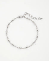 Chico's For Sale - Silvertone Beaded Necklace