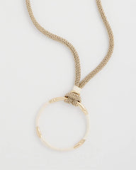 Chico's Discount - Large Open Pendant Necklace