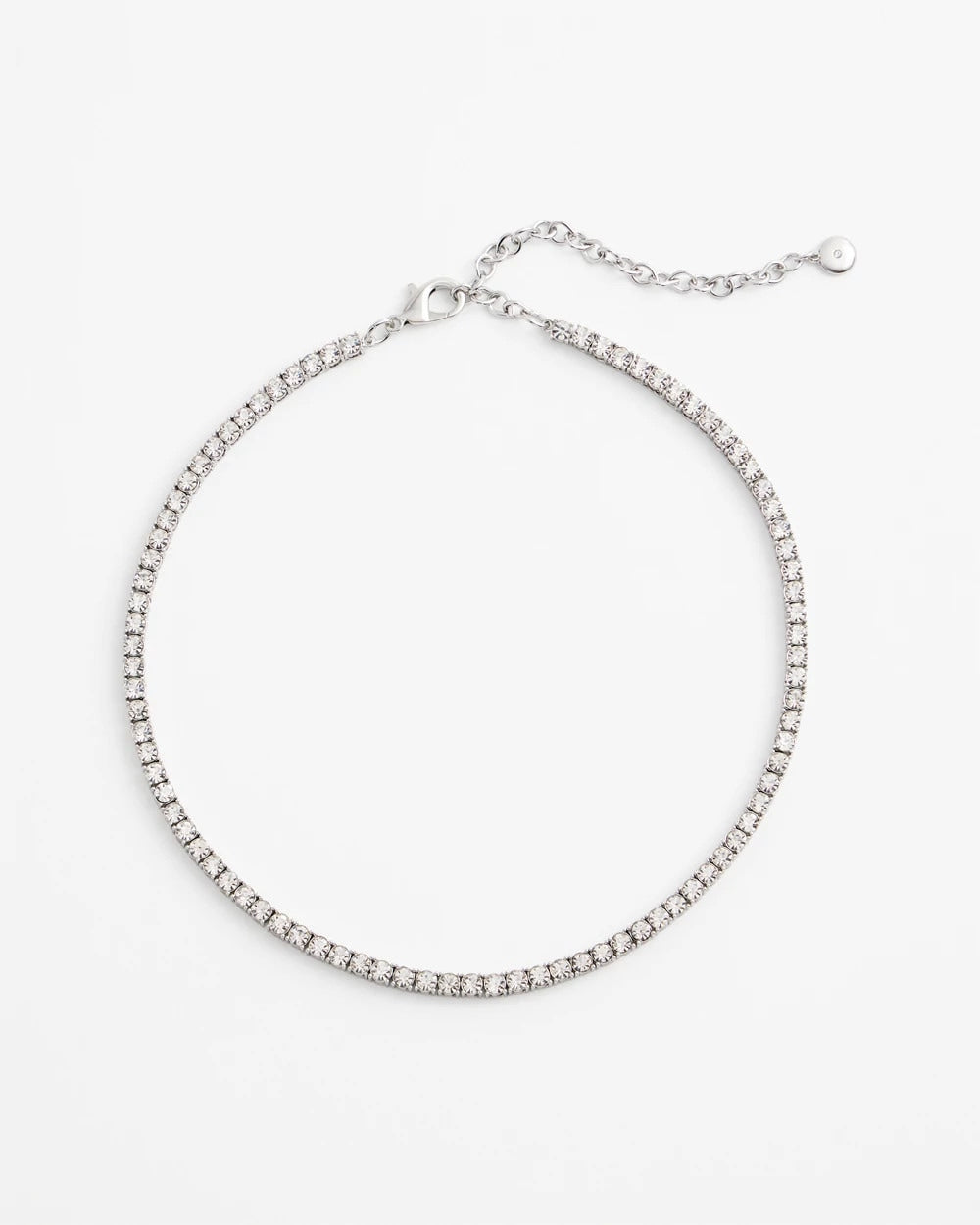 Chico's For Sale - Silver Tennis Necklace