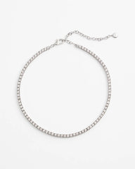 Chico's For Sale - Silver Tennis Necklace