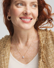 Chico's On Sale - Gold Tone Drop Stone Necklace