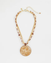 Chico's For Sale - Gold Foil Pendant Necklace