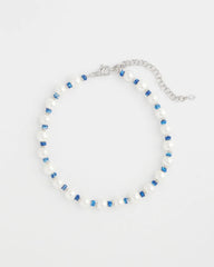 Chico's Online - Short Pearl Blue Necklace