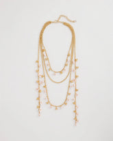 Chico's On Sale - Pink Multi-Layer Necklace