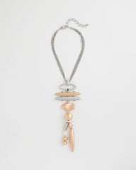 Chico's Online - Mixed Metal Linear Necklace