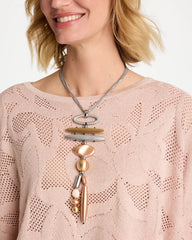 Chico's Online - Mixed Metal Linear Necklace
