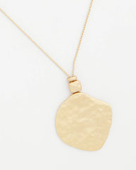 Chico's / Short Gold Pendant
