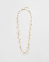 Chico's On Sale - Multistrand Beaded Goldtone Necklace